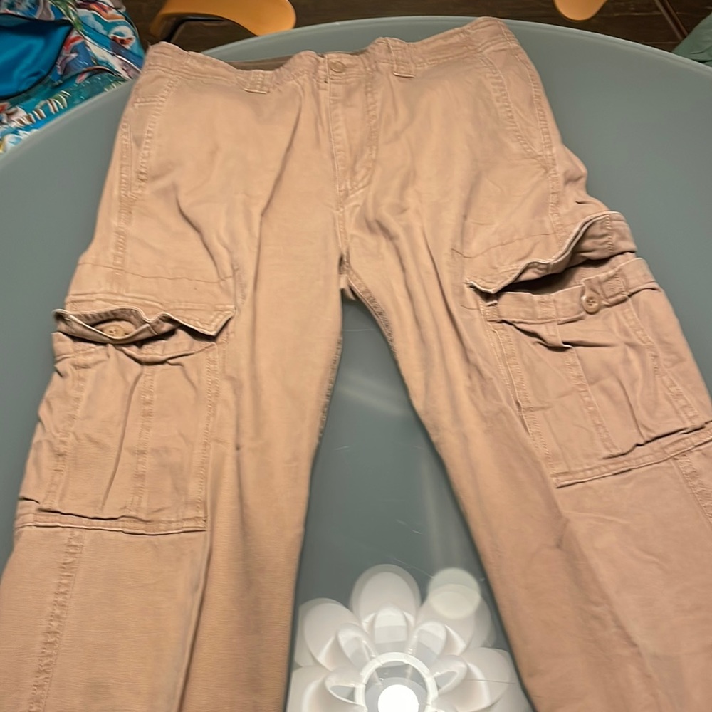 Safari Cargo Canvas Pant W 31